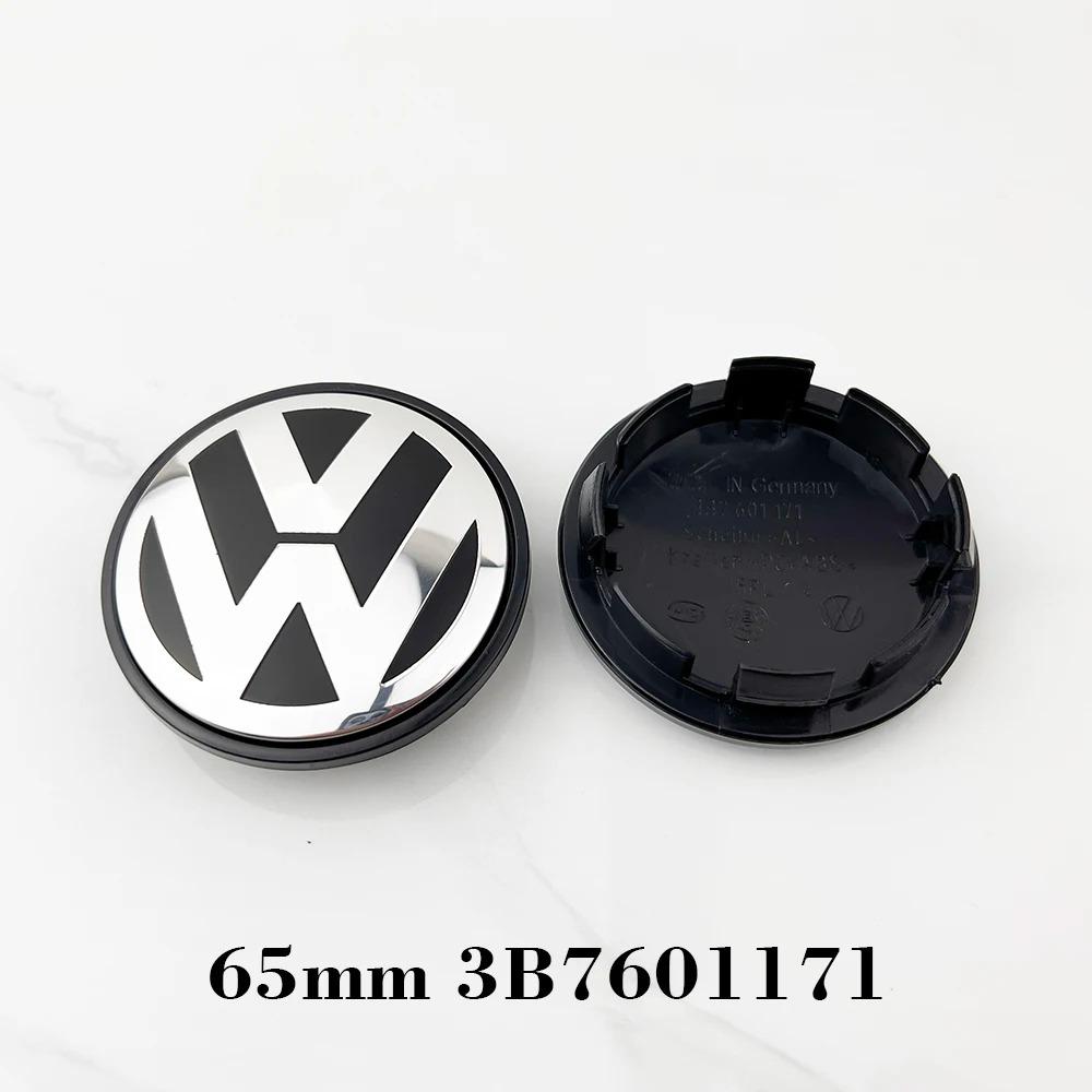 New 2026 for Volkswagen 4Pcs 56/65/70/76mm Car Wheel Center Cover Hub Cap VW Polo Golf Beetle Touran Caddy Tiguan Bora GTI R Passat EQ1