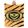 Portsmouth FC Logo Keep Warm DesignFlannel Blanket for Bedroom, Living Room, Sofa, and Nap