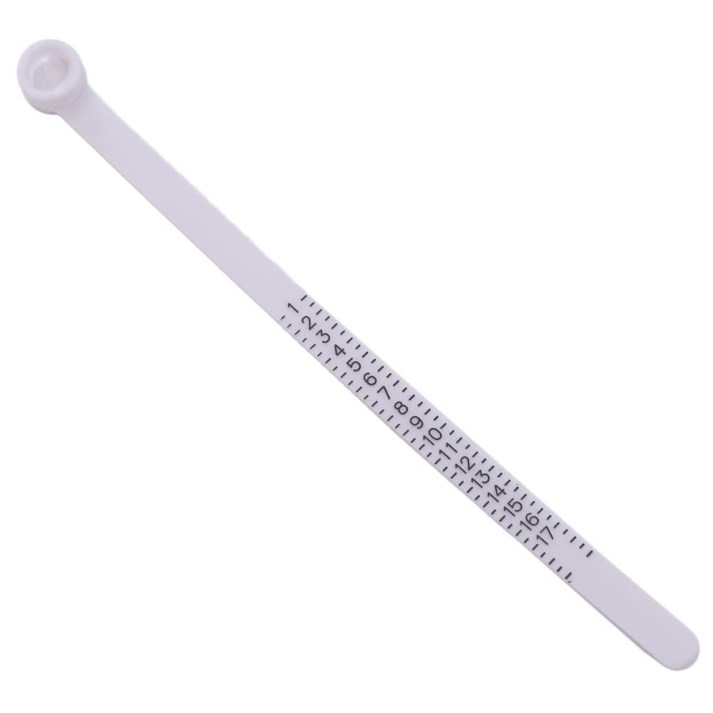 Ruler With Magnifier Finger Size Tester Ring Sizer Finger Gauge Finger Size Coil Measurement Belt