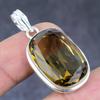 Honey Topaz Gemstone Handmade 925 Sterling Silver Jewelry Pendant 1.69" L8h90