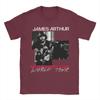Summer James Arthur world tour Trending T Shirts  100 Cotton Tee Shirt for Unisex Y2K Retro Big Size Short Sleeve Clothing