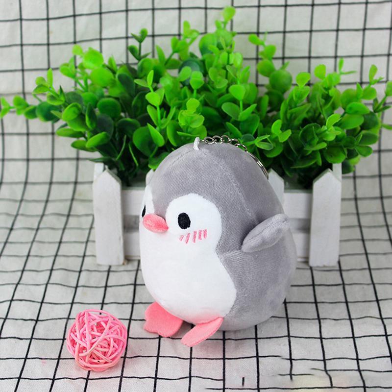 1 шт. Милая 12 см плюшевая игрушка пингвин, подарок для детей, брелок, плюшевая игрушка, кукла