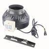6 Inch Inline Duct Fan Adjustable Speed External Rotor Fan for Grow Tent Greenhouses Basements US