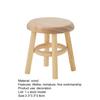 Creative Cute No Odor High Stool Model Mini Bar Ornament for Entertainment
