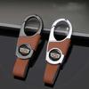 Key Chain Pendant for Cadillac ATS BLS CT4 CT6 CTS ESCALADE EXT SLR SLS SRX STS XLR XT4 XT5 XTS Leather Car Logo Keyring Holder