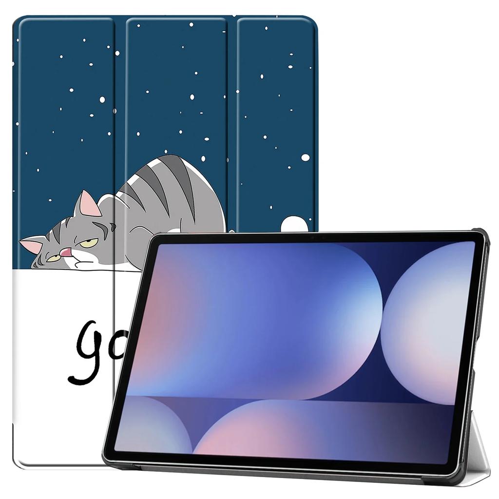 Для Samsung Galaxy Tab S10+ 5G SM-X820 SM-X826B 12,4-дюймовый магнитный чехол-подставка Trifold для Samsung Galaxy Tab S10 Plus 12,4