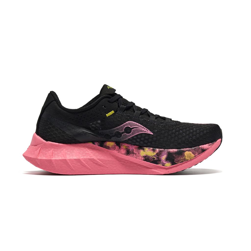 SAUCONY Endorphin Pro 4 Дышащая поддержка Отскок Низкий верх Кроссовки Унисекс Черный Розовый Красный Saucony S30939-800