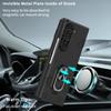 For Samsung Galaxy Z Fold5 5G Ring Kickstand Phone Case Hard PC Anti-drop Cover Support Magnetic Car Mount