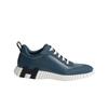 Bouncing Sneakers Calfskin Suede Goatskin & Bleu Celeste