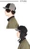 Melton Boa B Umpire Flap Cap Flight Cap Pilot Earmuffs Fluffy Boa Wool Ear Covers Hat Warm Windproof Unisex [Fabulous] Ear-Proof Autumn/Winter