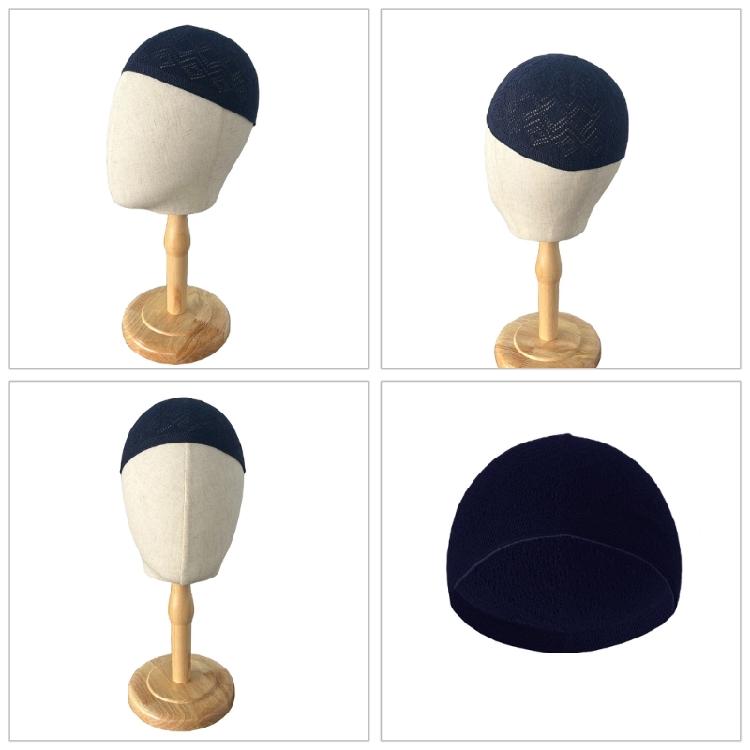 Складная шляпа от солнца, шляпа джентльмена, дышащая шляпа для мужчин, шляпа в национальном стиле для богослужения и повседневного использования