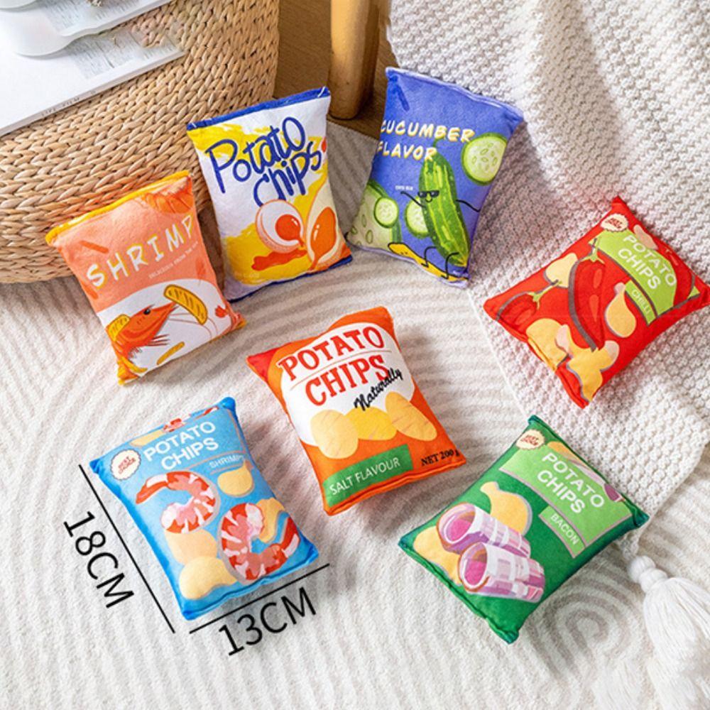 Устойчивая к укусам игрушка для домашних животных, пищащая игрушка для жевания, забавная имитация, плюшевая игрушка, товары для домашних животных для маленьких и средних размеров