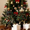 Yousheng Christmas Cat In Christmas Tree Acrylic Hanging Ornament 2D Flat Car Rearview Mirror Charm Holiday Gifts for Cat Lovers