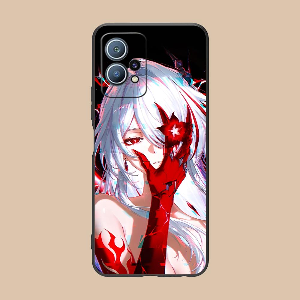 HSR Acheron Матовый ТПУ Чехол для Мобильного Телефона для Huawei P60 P50 P40 P30 P20 P10 P9 P8 Pro Lite Plus Цветной Печатный Чехол