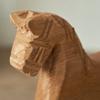 Деревянные поделки Статуэтка лошадки-качалки Искусство баланса Фигурки Домашний декор Детские игрушки Маленькая лошадка Ручная резьба Подарки Офисный домашний декор