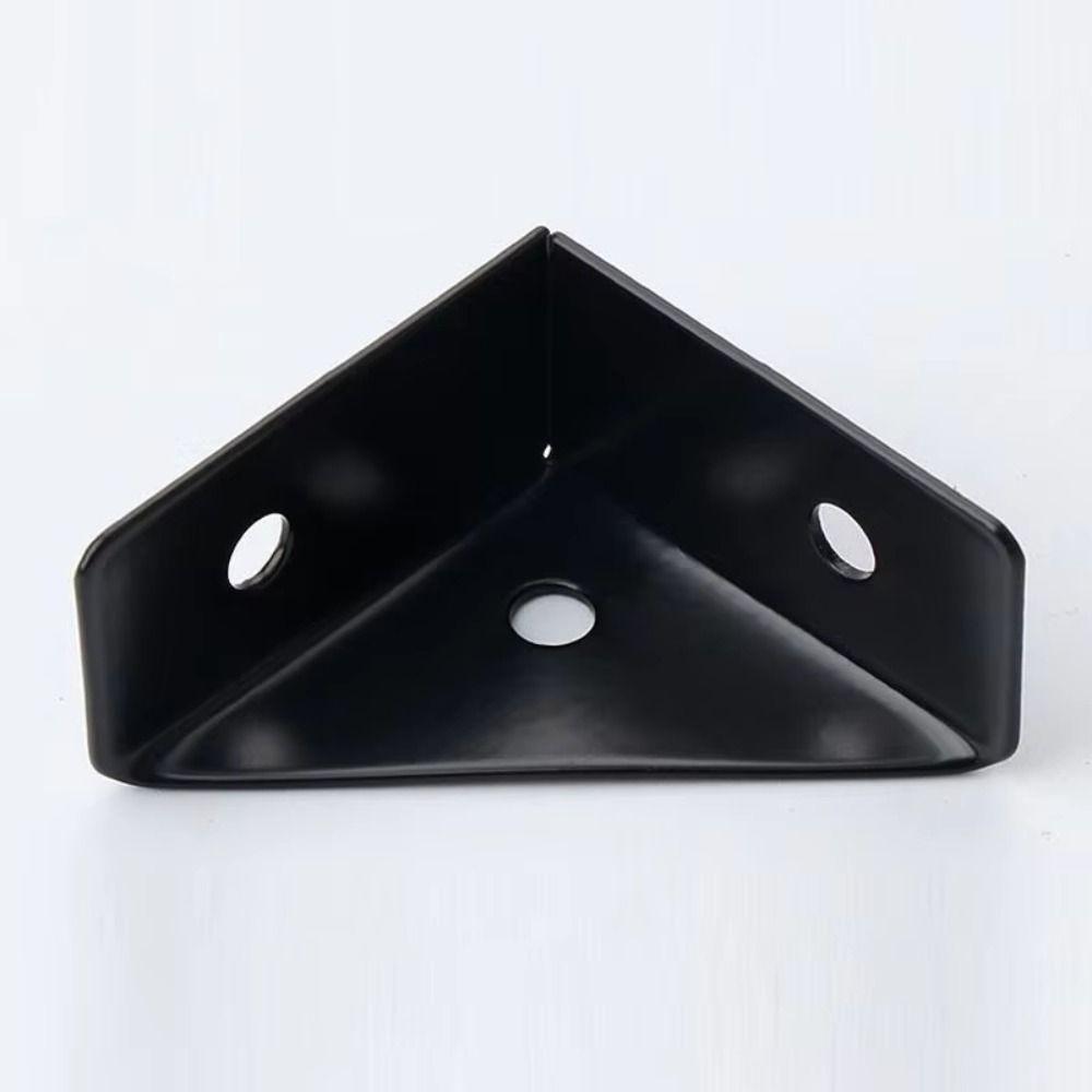 8pcs Heavy Duty Steel Right Triangular Angle Thicken Support Corner Stand Furniture Hardware