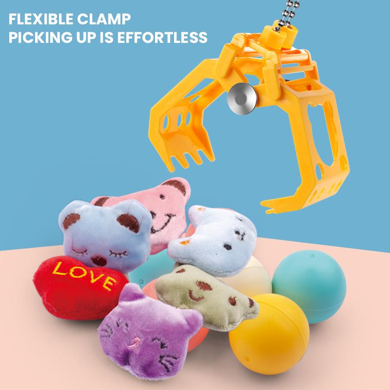 Большая claw machine, огни, музыка, шарик, автомат с конфетами, плюшевая игрушка, автомат с вращающимися яйцами, игрушки для мальчиков и девочек, семейная игра, подарки