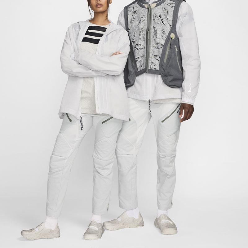 Nike Штаны ISPA Solid Durable Multi-Zipper Straight Leg Casual унисекс, фотонно-серые FJ7372-025