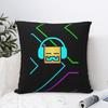 Подушка-чехол для подушки Geometry Dash, квадратный, чехол для подушки, декоративная наволочка для дома, спальни, автомобиля