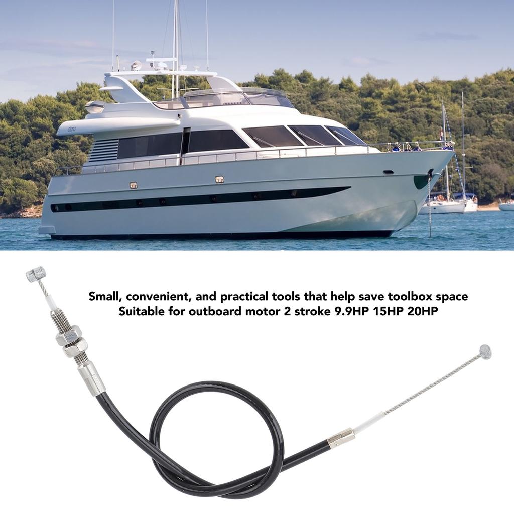 2 шт. 6L2 26301 Трос газа Подвесной двигатель Дистанционное управление Газ-Реверс Трос для подвесного мотора 2-тактный 9.9 л.с. 15 л.с. 20 л.с.