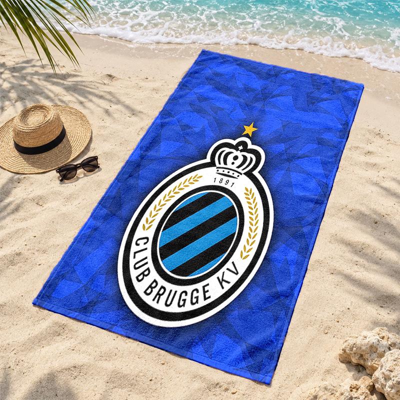 Club Brugge KV Microfiber Beach Towel Quick Dry Sand Free Lightweight Beach Towels for Travel Swimming Camping