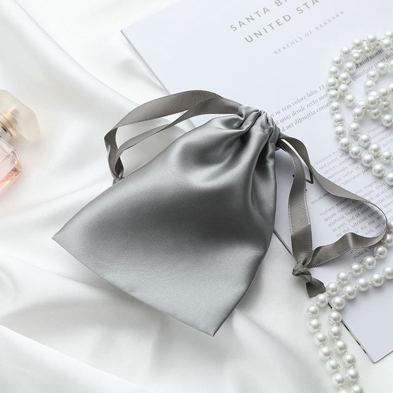 Подарочная упаковка Сумка из искусственного шелка Пылезащитная сумка Багги Сумка на шнурке Аксессуары на заказ