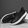 2024 New Luxury Brand Sneakers Men Genuine Leather Flat Vulcanized Shoes Classic Outdoor Antiskid  Tenis Masculino Shoes