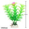 Fish Tank Decor: Artificial Aquatic Plants & Reptile Leaves