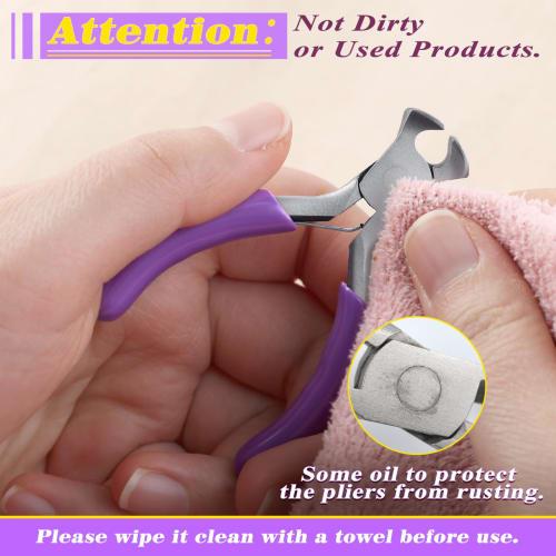 SPEEDWOX Small End Cutting Nippers, Perfect for Crafts, Handmade, and More! Features a Spring-Loaded Spring for Cutting, Nail Processing, and Miniatur