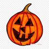 Jack O Lantern Badge Iron On Heat Transfer Printing Vinyl Patches Sticker for Clothes DIY Appliques Washable Patches