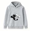 Kids Boys Girls 100% Cotton Crew Neck Short Sleeve T-Shirt, Cute Black White Dragon Pattern Casual Soft Summer Tee for Children Daily Wear