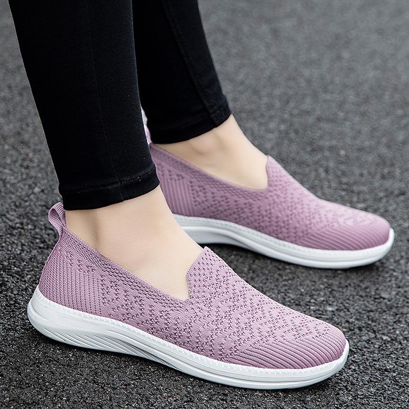 Женская обувь на мягкой подошве, Женская повседневная обувь из сетки, Спортивная и досуговая обувь, Женская вулканизированная обувь, Женская обувь на низком каблуке