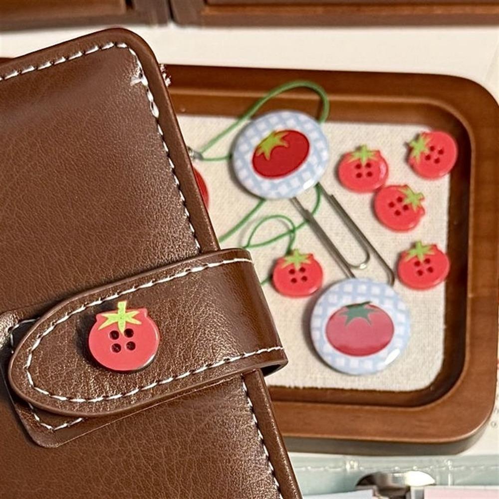 DIY 20 шт. Милые Мультяшные Помидор Снежинка Пластиковые Пуговицы Детское Пальто Кардиган Декор Пуговица Девочка Дети Одежда Швейные Аксессуары