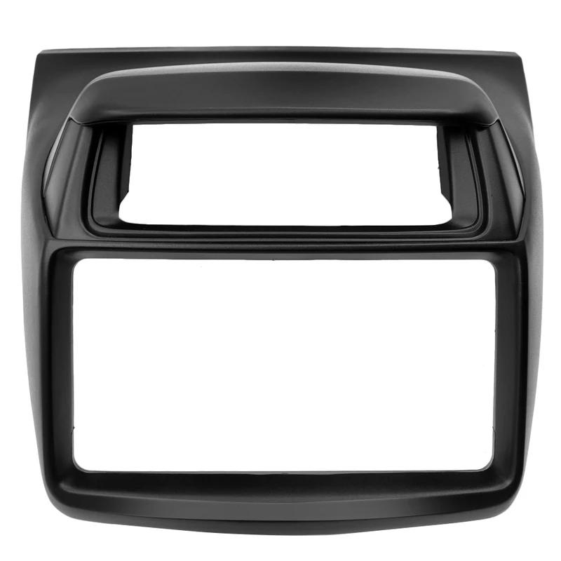 2 Din радио рамка DVD стерео панель для установки приборной панели комплект отделки лицевая панель для Mitsubishi Pajero Sport Triton L200 2014+