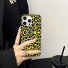 Классический Леопардовый Гепардовый Для IPhone 16 15 11 12 13 14 17 Pro Max PLUS Pro Мягкий Гофрированный Силиконовый Задний Чехол для Телефона