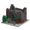 WWII Military Base Building Blocks Set: Observation Tower & Machine Gun Assembly Blocks