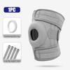 1Pcs New Knee Brace With Side Stabilizers - Adjustable Knee Support With Patella Gel Pad, Knee Wraps For Men & Women