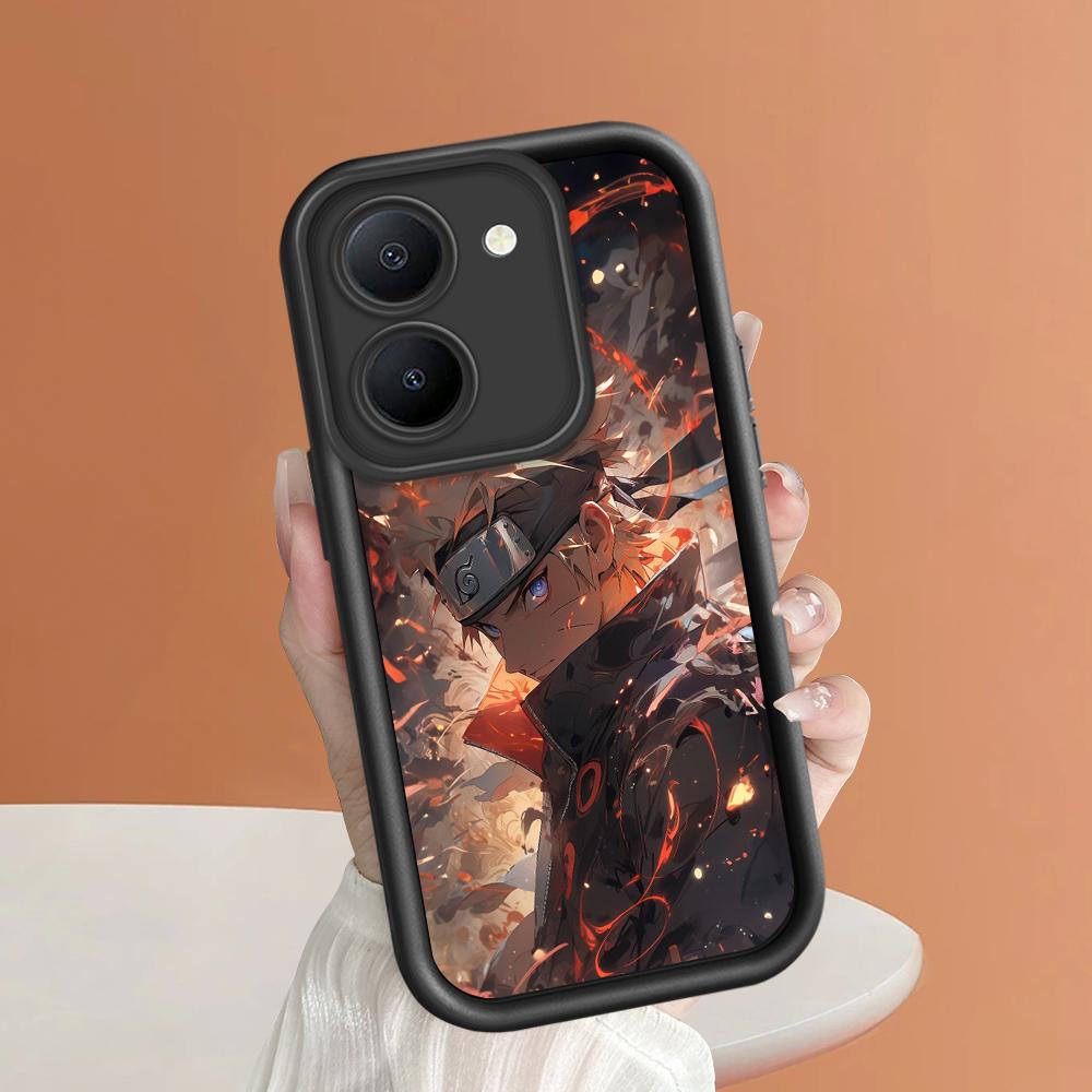 Мягкие силиконовые квадратные лестницы с мультяшным узором, полное покрытие, защита камеры, противоударный чехол для iPhone Infinix Tecno Vivo