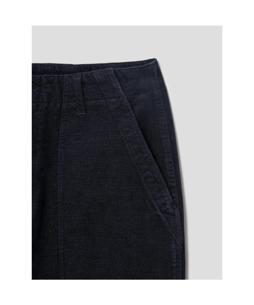 SHIFT.G Semi Wide Big Twill Fatigue Pants Navy
