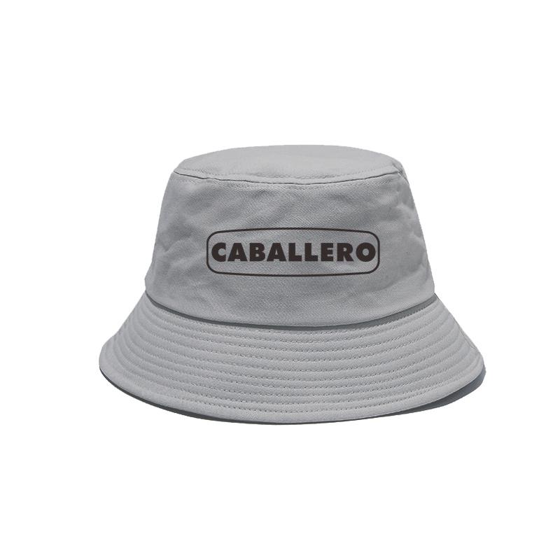 Caballero Bucket Hat Cap Unisex Women Unisex Panama Cap Outdoor Summer Cotton Caballero Motorcycle Bob Caps MZ