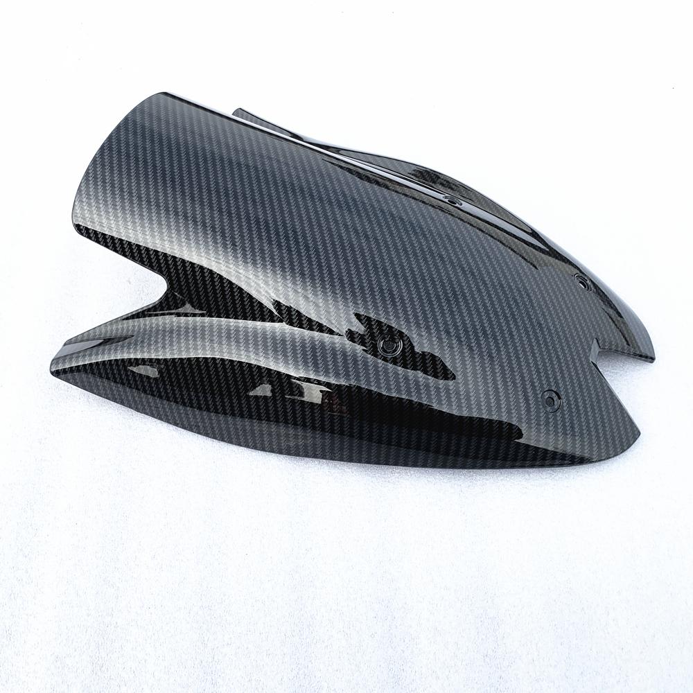 Carbon Fiber Painting Windshield Windscreen Double Bubble For Kawasaki Z1000 Z 1000 2010 2011 2012