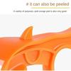 3 In 1 Fruit Peeler Apple Kiwi Peeler Orange Cutter Stainless Steel Portable Manual Kitchen Peeling Tools Manual Stripper Easy To Use Open Citrus