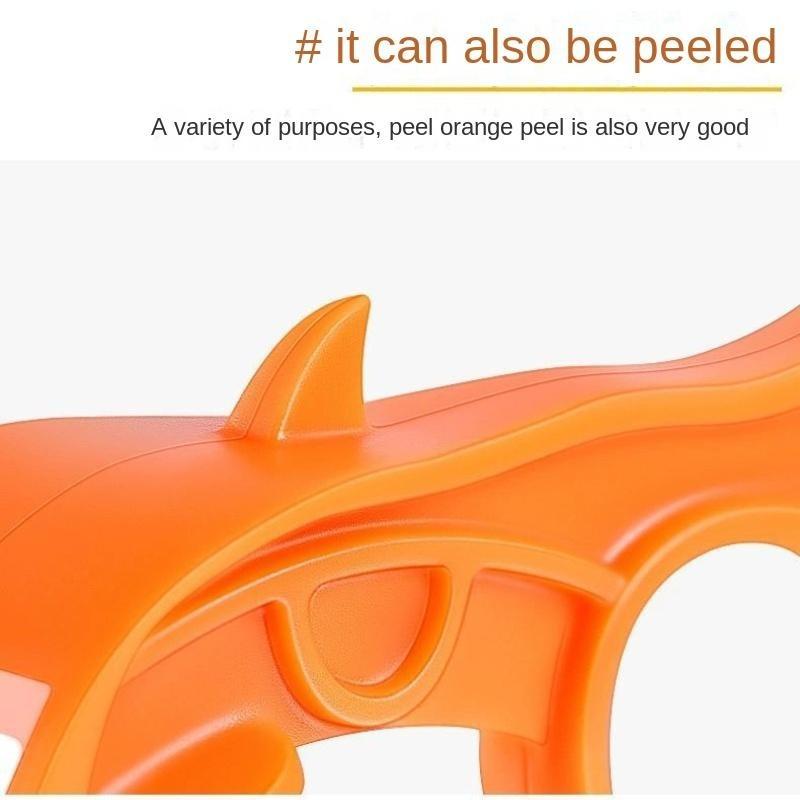 3 In 1 Fruit Peeler Apple Kiwi Peeler Orange Cutter Stainless Steel Portable Manual Kitchen Peeling Tools Manual Stripper Easy To Use Open Citrus