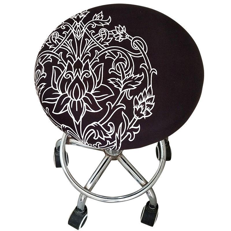 Cover Reuseable Covers Home Supplies Round Chair Bar Office Home Supplies Seat Reuseable Covers Stretch Stool