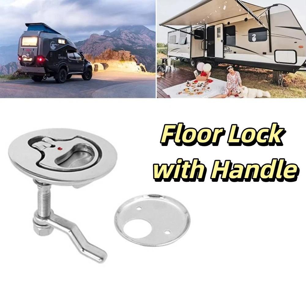 316 Stainless Steel Lift Handle Heavy Duty Ring Hardware Waterproof Design Hatch Lock Hatch Access