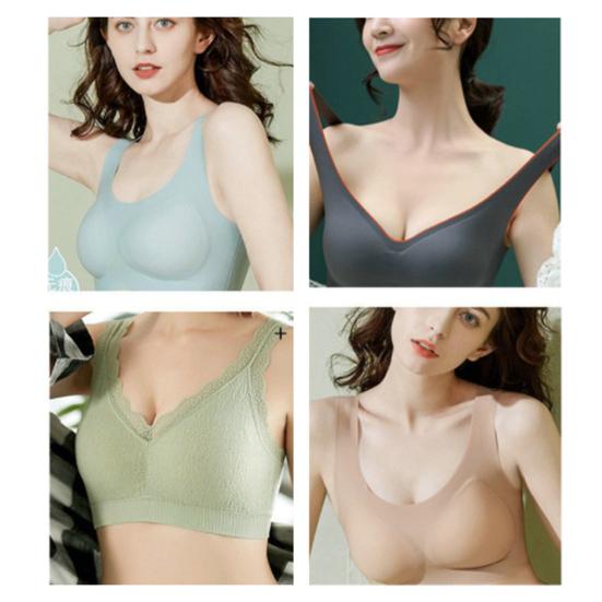Bra Pad 0.1cm Ultra Thin Good Breathability Bra Insert Triangle Sponge Push Up Bra Pad Women Invisible Insert Bikini Breast