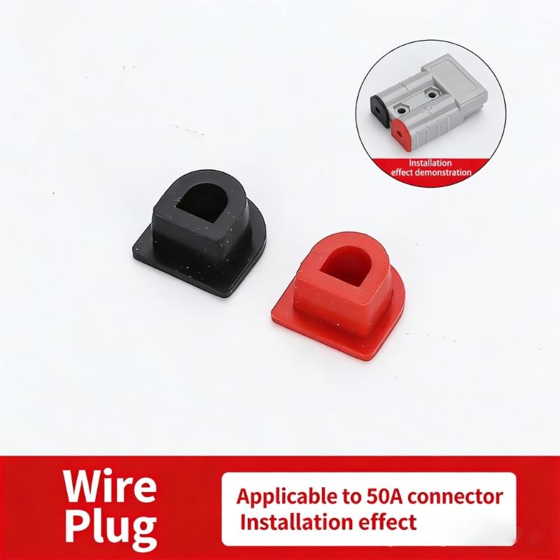 20Pcs Silicone Battery Connector Caps Dust And Moisture Protection For Car Marine Electrical Systems