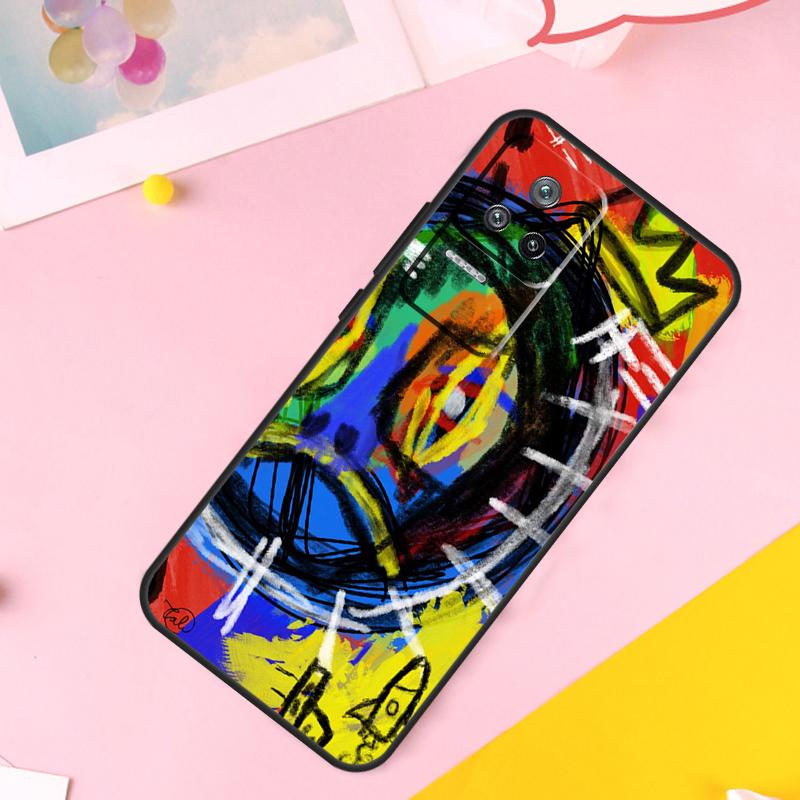 Чехол с граффити для POCO X5 X3 F5 Pro M4 F3 F4 X4 GT Задняя крышка для Xiaomi 11T 12T Pro 11 12 13 Lite