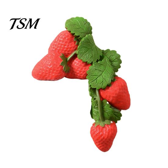 Children Room Wall Sticker Fruit Switch Stickers, Creative Kitchen 3D Cute Shape Decorative Socket Surround Decor, Resin Waterproof Decal