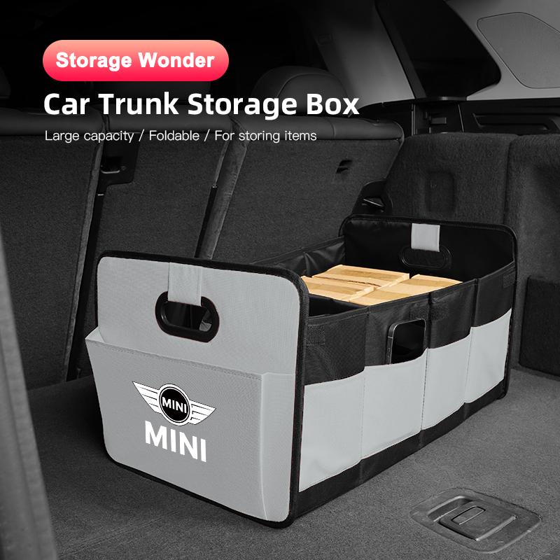 Car Mounted Large Capacity Foldable Oxford Cloth Trunk Storage Box For BMW Mini Works Cooper F54 F55 F56 F57 F60 R50 R52 R53 R55